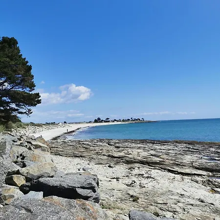 Appartement Independant A 500 Metres De La Mer Saint-Gildas-de-Rhuys Extérieur photo